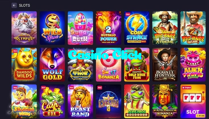 Casino Click خوش آمدید بونس +600% پیشکش موبائل ایپ کے پروموشن سیکشن میں دکھائی دیتی ہے۔